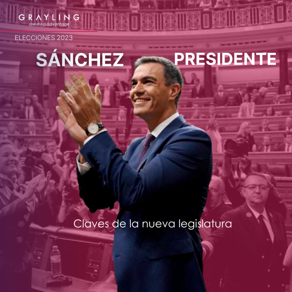 SÁNCHEZ  PRESIDENTE: claves  de  la  nueva  legislatura